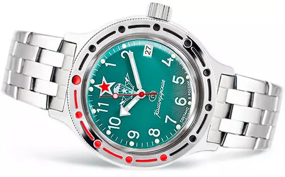 Российские наручные мужские часы Vostok 2416.00-420307. Коллекция Амфибия