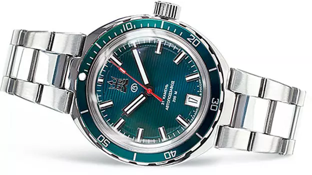 Российские наручные мужские часы Vostok 2416.00-960897. Коллекция Амфибия