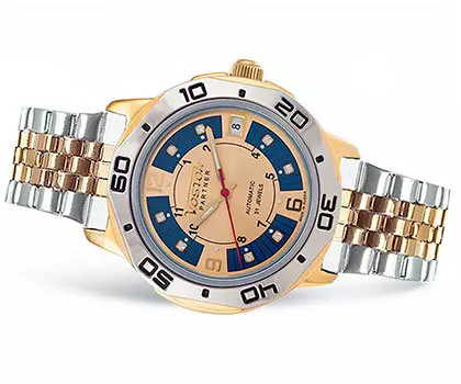 Российские наручные мужские часы Vostok 2416.00-319097. Коллекция Партнеры