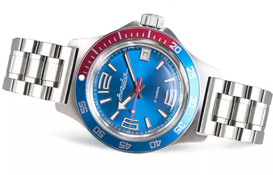 Российские наручные мужские часы Vostok 2416.00-740376. Коллекция Амфибия