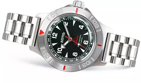 Российские наручные мужские часы Vostok 2416.00-74092B. Коллекция Амфибия