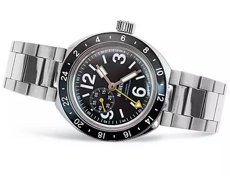 Российские наручные мужские часы Vostok 2426.12-96071A. Коллекция Амфибия