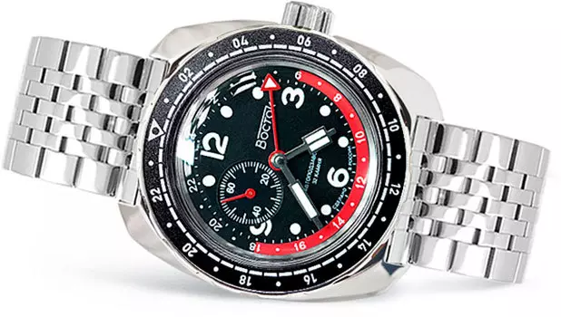Российские наручные мужские часы Vostok 2426.12-71070A. Коллекция Амфибия