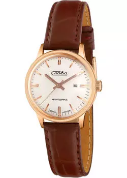 Российские наручные женские часы Slava 1873095-300-6T15. Коллекция Традиция
