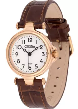 Российские наручные женские часы Slava 5013884-300-2035. Коллекция Браво