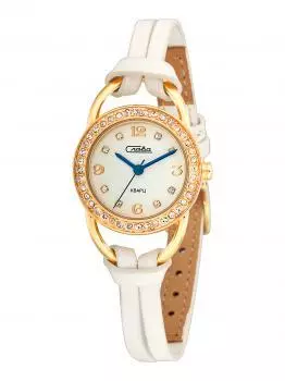 Российские наручные женские часы Slava 6113187-2035. Коллекция Инстинкт