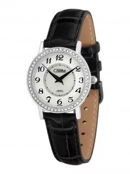 Российские наручные женские часы Slava 6261496-2035. Коллекция Инстинкт