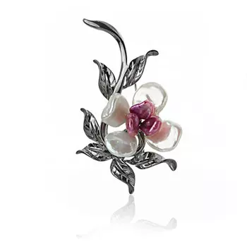 Серебряная брошь NP1163