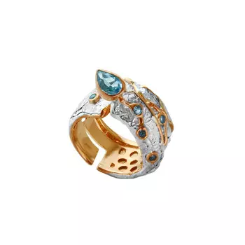 Серебряное кольцо 1088t