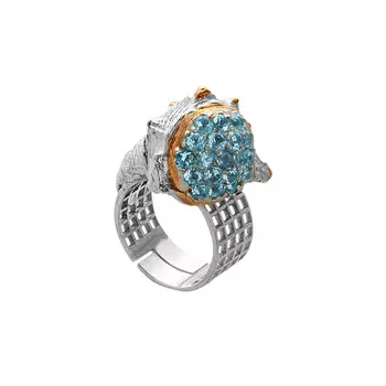 Серебряное кольцо 1200t