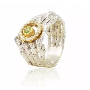 Серебряное кольцо 1284h