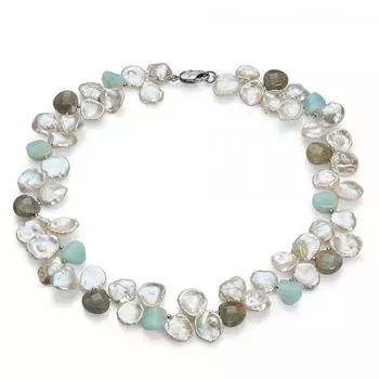 Серебряное колье NP5445