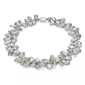 Серебряное колье NP702