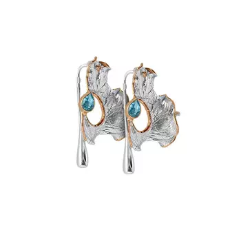 Серебряные серьги 2105t