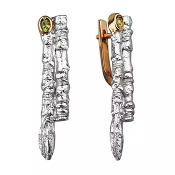 Серебряные серьги 2107h