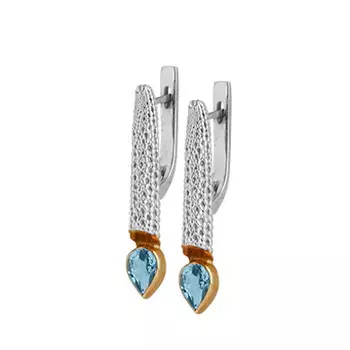 Серебряные серьги 2118t