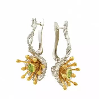 Серебряные серьги 2133h