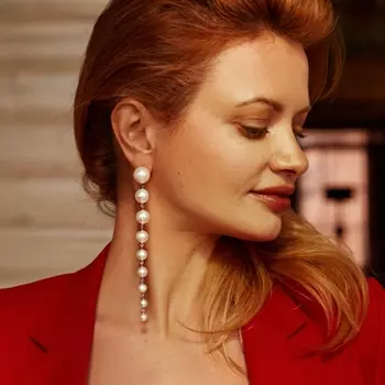 Серебряные серьги NP4626