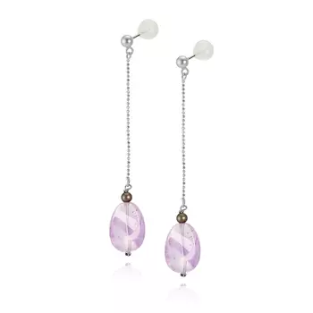 Серебряные серьги NP4748