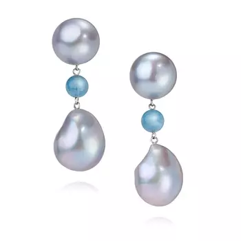 Серебряные серьги NP4958