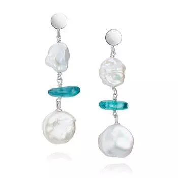 Серебряные серьги NP5398