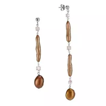 Серебряные серьги NP5784