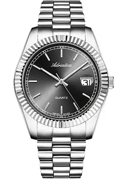 Швейцарские наручные мужские часы Adriatica 1090.5116Q. Коллекция Gents