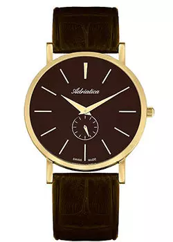 Швейцарские наручные мужские часы Adriatica 1113.121GQ. Коллекция Gents