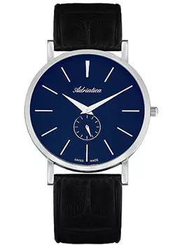 Швейцарские наручные мужские часы Adriatica 1113.5215Q. Коллекция Gents