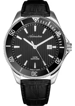 Швейцарские наручные мужские часы Adriatica 1139.5214QN. Коллекция Gents