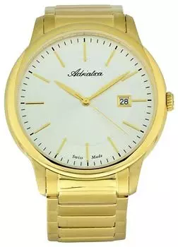 Швейцарские наручные мужские часы Adriatica 1144.1113Q. Коллекция Gents