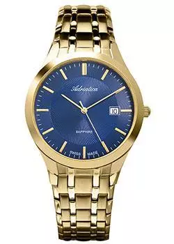 Швейцарские наручные мужские часы Adriatica 1236.1115Q. Коллекция Premiere