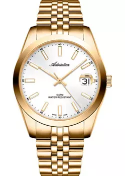 Швейцарские наручные мужские часы Adriatica 1299.1113Q. Коллекция Gents