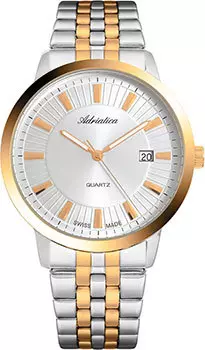 Швейцарские наручные мужские часы Adriatica 8164.2113Q. Коллекция Premiere