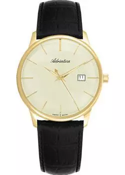 Швейцарские наручные мужские часы Adriatica 8242.1211Q. Коллекция Gents