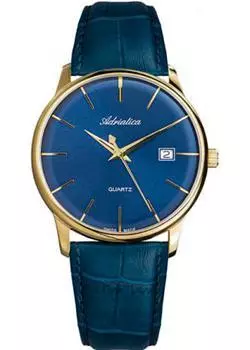 Швейцарские наручные мужские часы Adriatica 8242.1215Q. Коллекция Gents