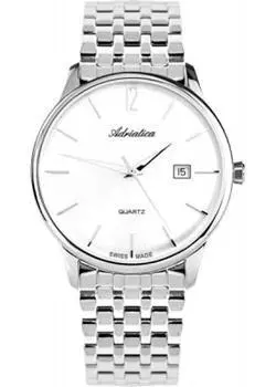 Швейцарские наручные мужские часы Adriatica 8254.5153Q. Коллекция Classic