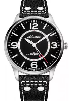 Швейцарские наручные мужские часы Adriatica 8266.5254Q. Коллекция Aviation