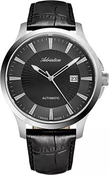 Швейцарские наручные мужские часы Adriatica 8270.5214A. Коллекция Automatic