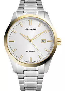 Швейцарские наручные мужские часы Adriatica 8277.2113A. Коллекция Automatic