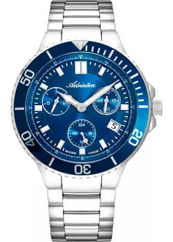 Швейцарские наручные мужские часы Adriatica 8317.5115QF. Коллекция Premiere