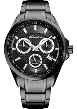 Швейцарские наручные мужские часы Adriatica 8321.S116QF. Коллекция Gents