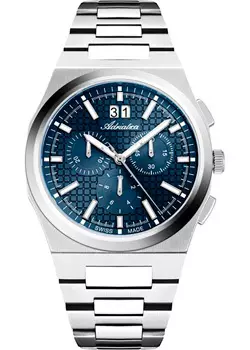 Швейцарские наручные мужские часы Adriatica 8326.5115CH. Коллекция Chronograph