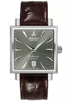 Швейцарские наручные мужские часы Atlantic 54350.41.41. Коллекция Worldmaster