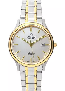 Швейцарские наручные мужские часы Atlantic 60348.43.21. Коллекция Seabase