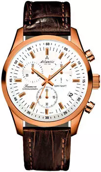 Швейцарские наручные мужские часы Atlantic 65451.44.21. Коллекция Seamove