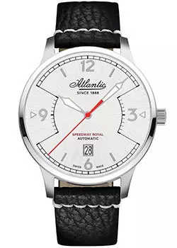 Швейцарские наручные мужские часы Atlantic 68750.41.25. Коллекция Speedway Royale