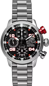 Швейцарские наручные мужские часы Aviator P.4.06.0.017. Коллекция Professional