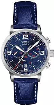 Швейцарские наручные мужские часы Aviator V.2.16.0.095.4. Коллекция Kingcobra