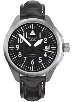 Швейцарские наручные мужские часы Aviator V.3.39.0.333.4. Коллекция Airacobra